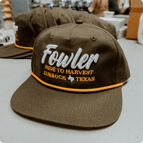 Sample Hat for Fowler Hide to Harvest