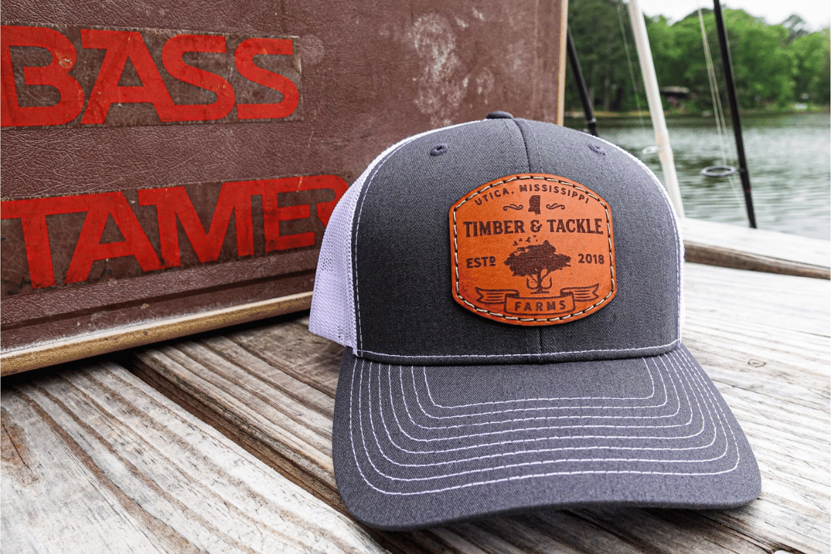 Timber & Tackle Sample of Leather Hat